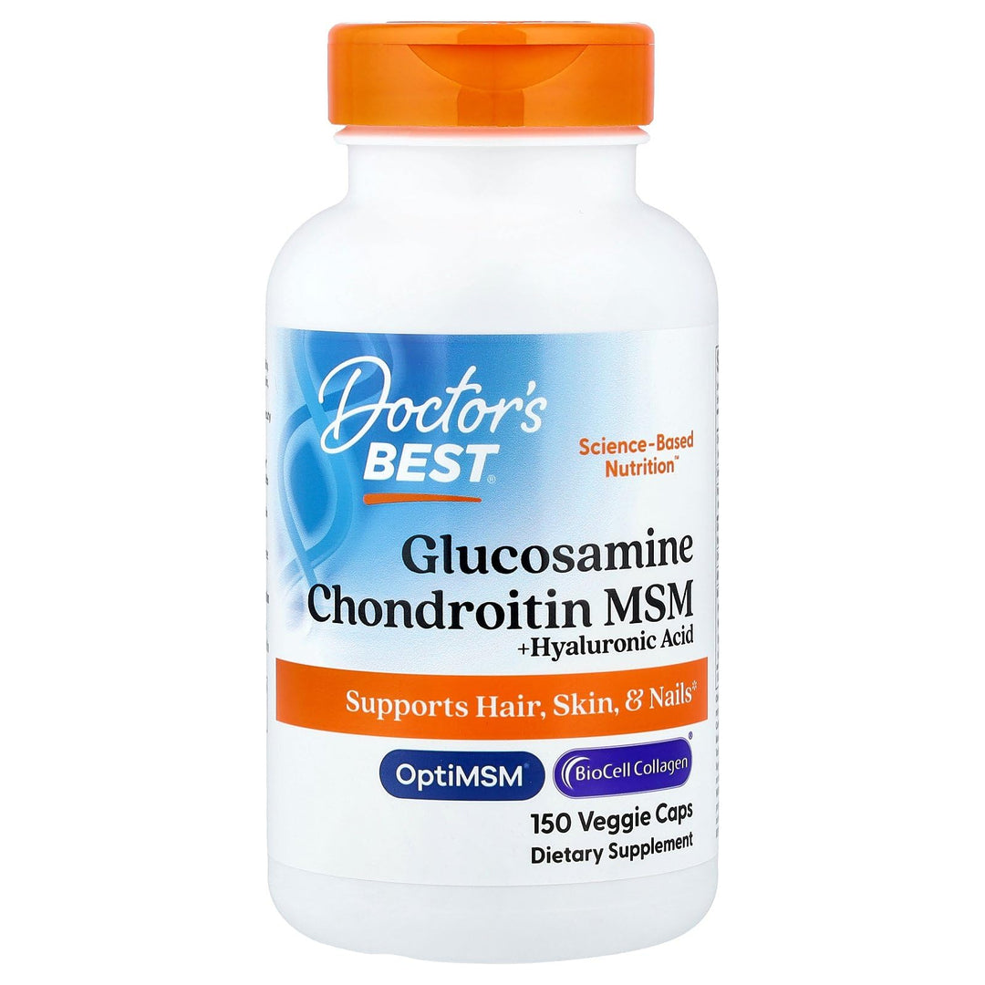 Doctor's BEST Glucosamine Chondroitin MSM with Hyaluronic Acid, 150 Count