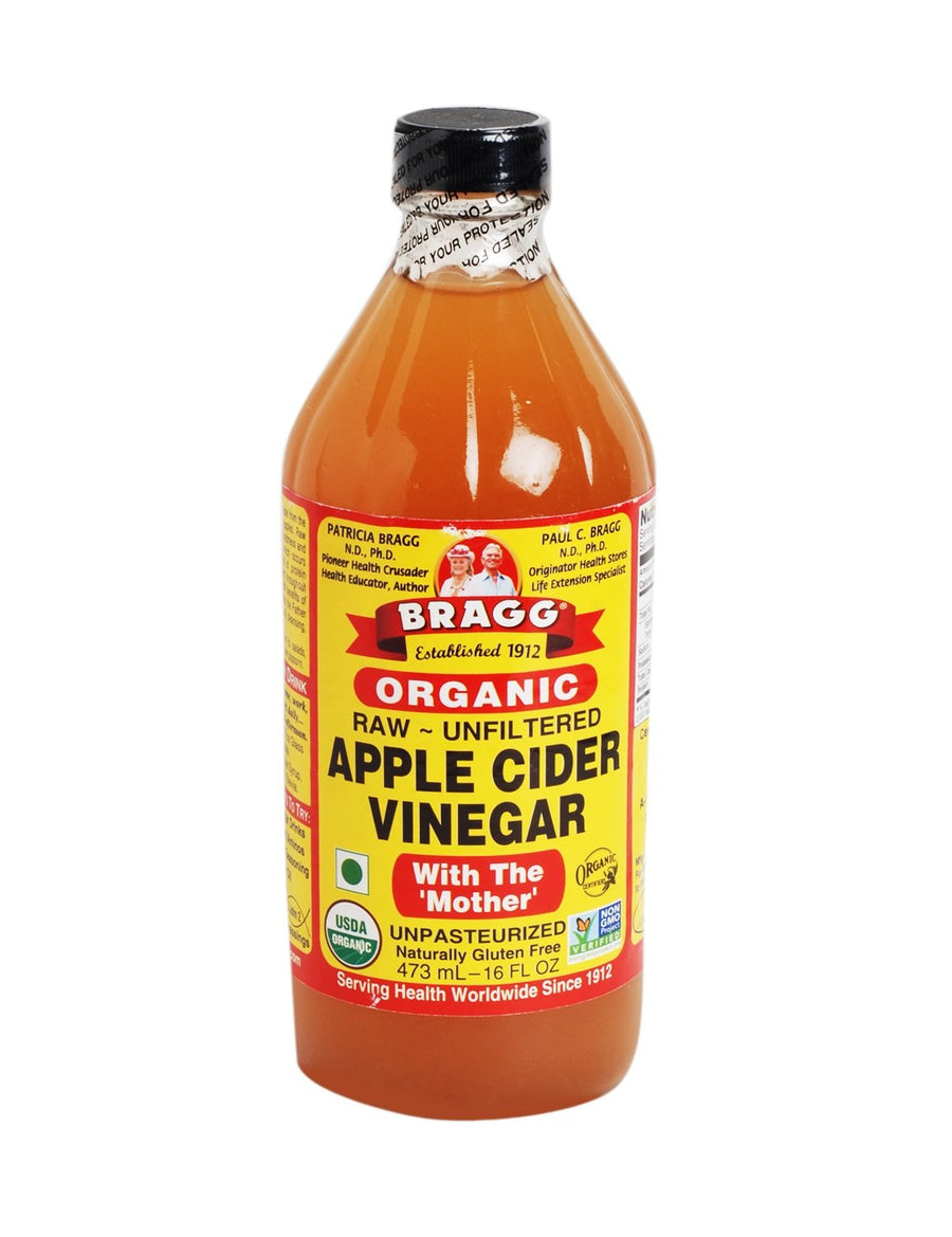 Bragg Organic Unfiltered Apple Cider Vinegar, Raw, 16 oz