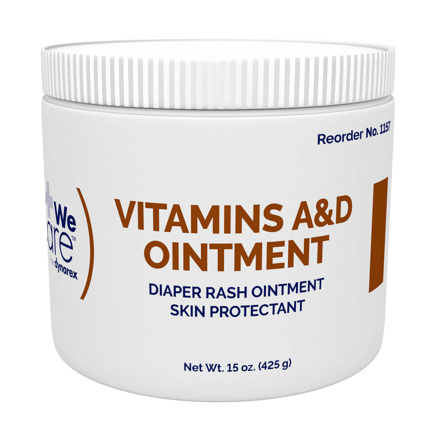 Dynarex Vitamins A & D Ointment, White, 15 oz