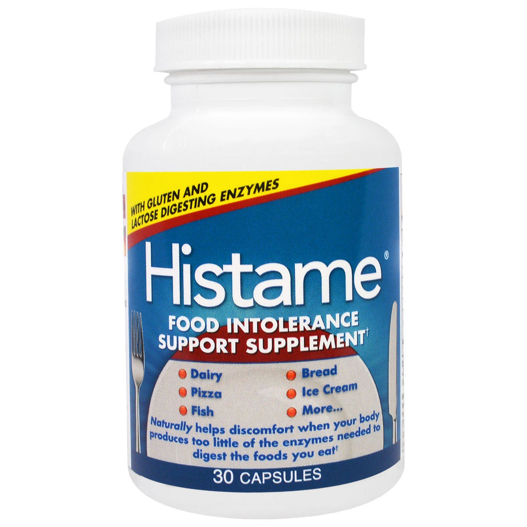 Naturally Vitamins Histame Food Intolerance, 30 Count