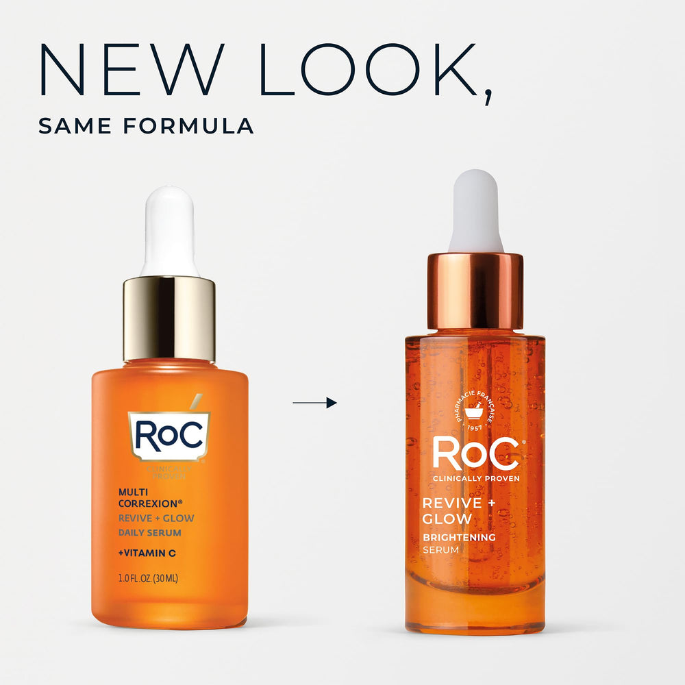 RoC Multi Correxion Revive + Glow Vitamin C Face Serum, 10% Active, 1 oz