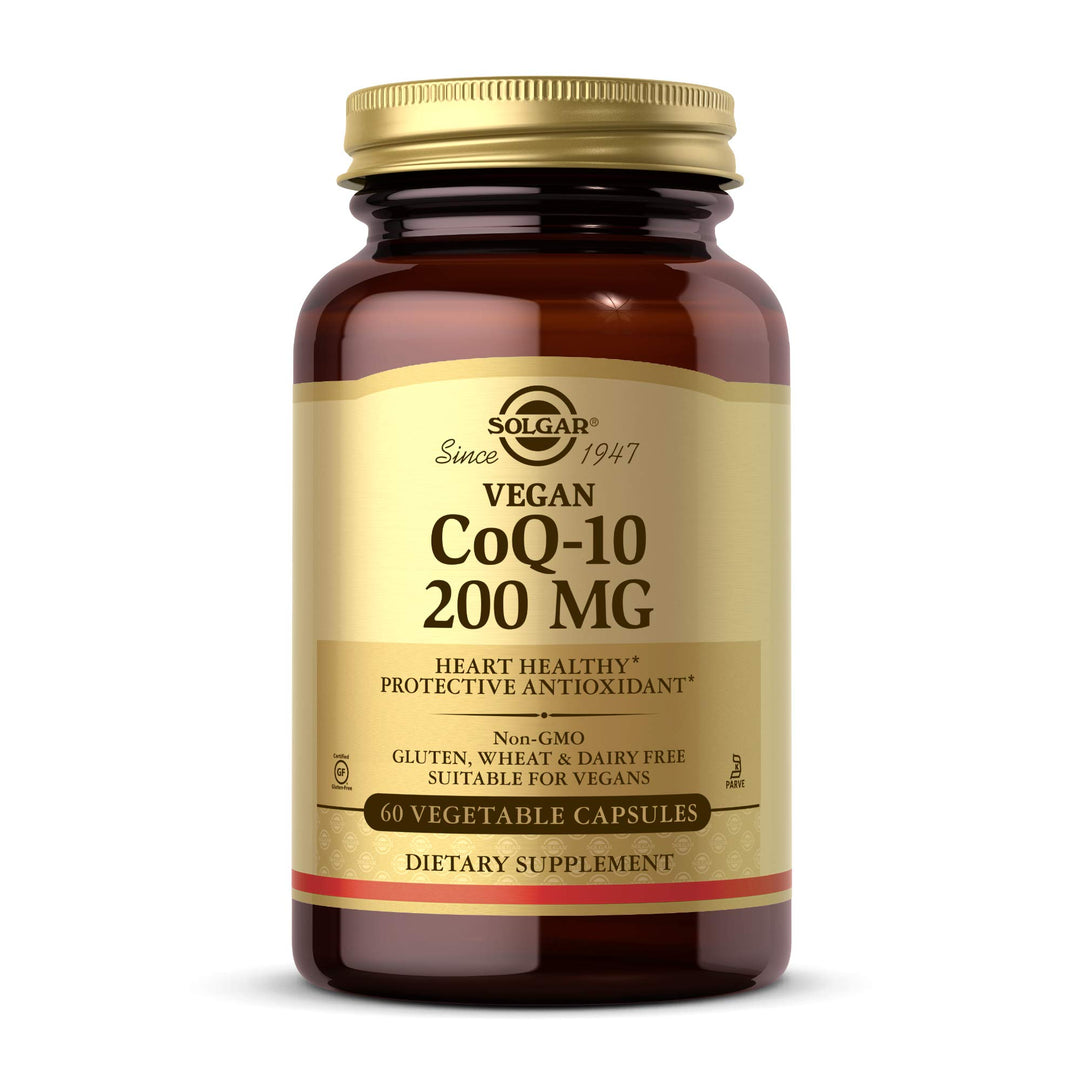 Solgar Vegetarian CoQ-10, 200 mg, 60 Count