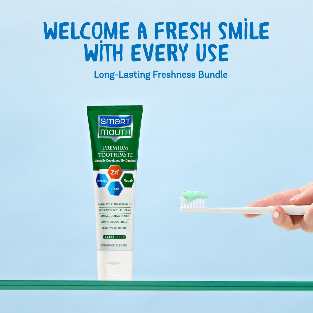 SmartMouth Toothpaste, Sensitive Whitening, 6 oz