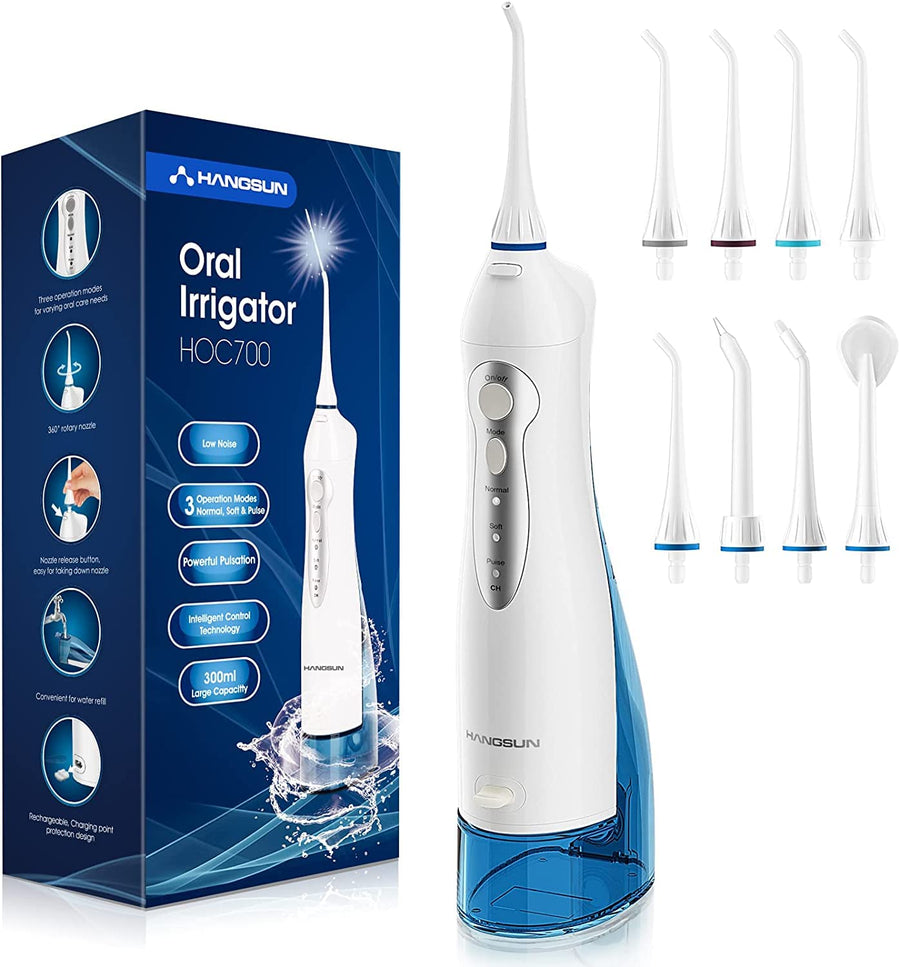 HANGSUN Cordless Water Flosser, A, 1 Count