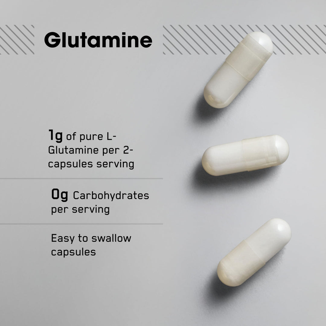 Optimum Nutrition L-Glutamine Capsules, 240 Count