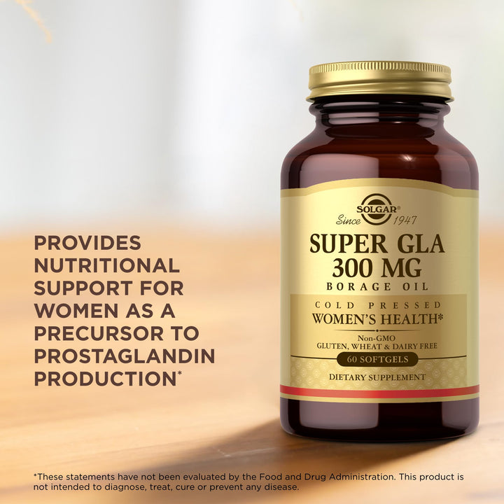 Solgar Super GLA 300 mg, 60 Count