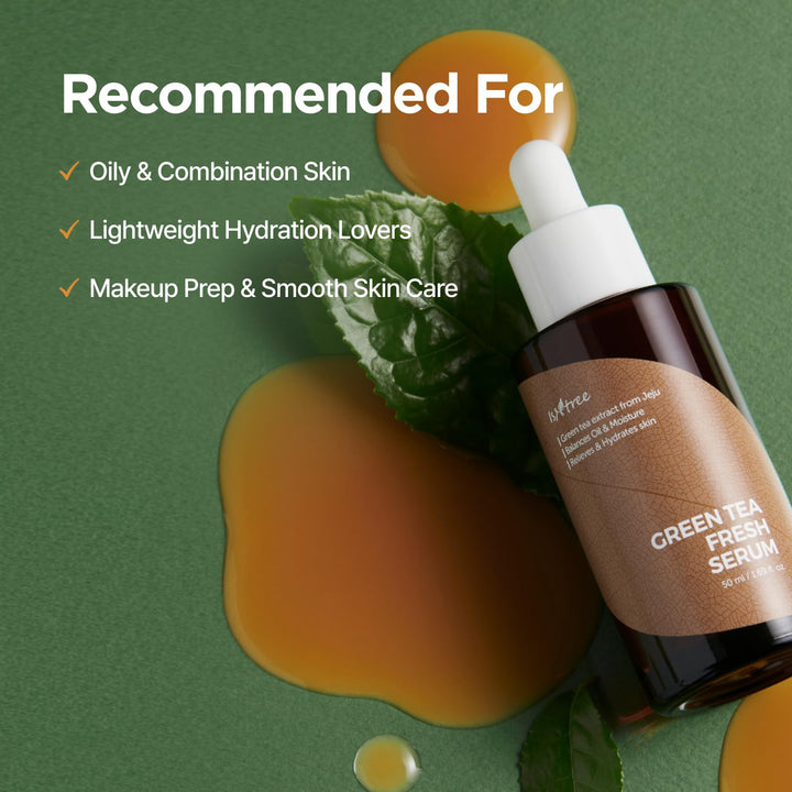 IsNtree Green Tea Fresh Serum, 1.69 fl oz