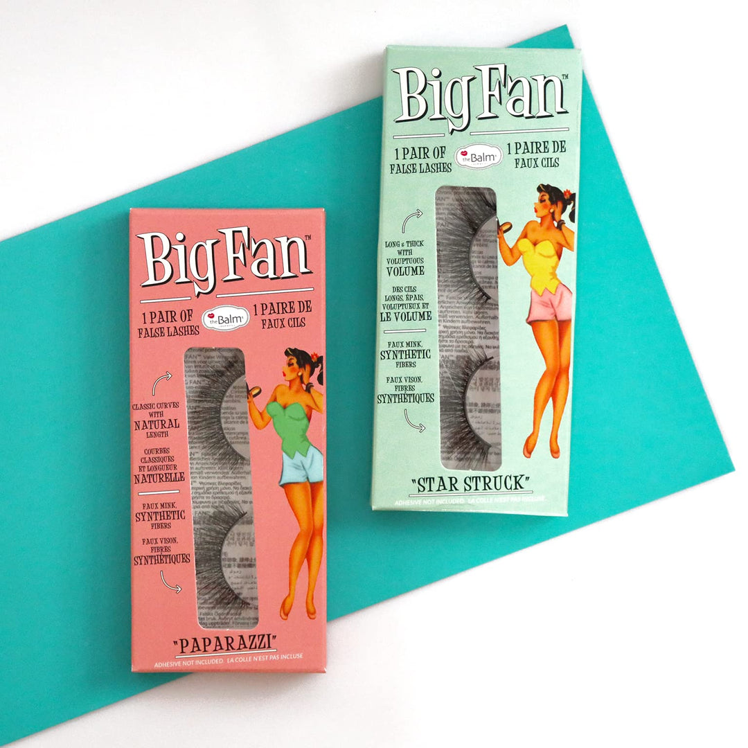 The Balm Big Fan Paparazzi Natural Eyelashes, 1 Pair