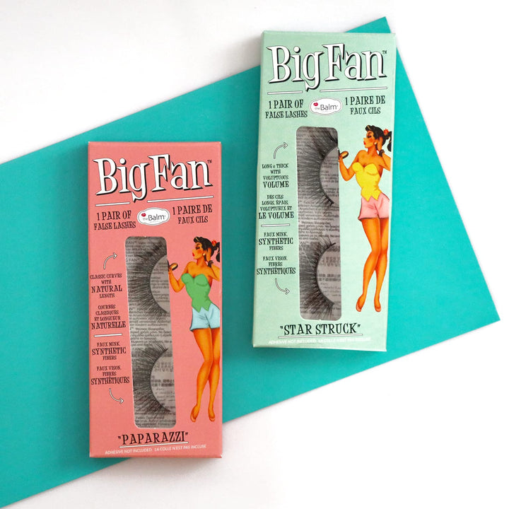 The Balm Big Fan Paparazzi Natural Eyelashes, 1 Pair