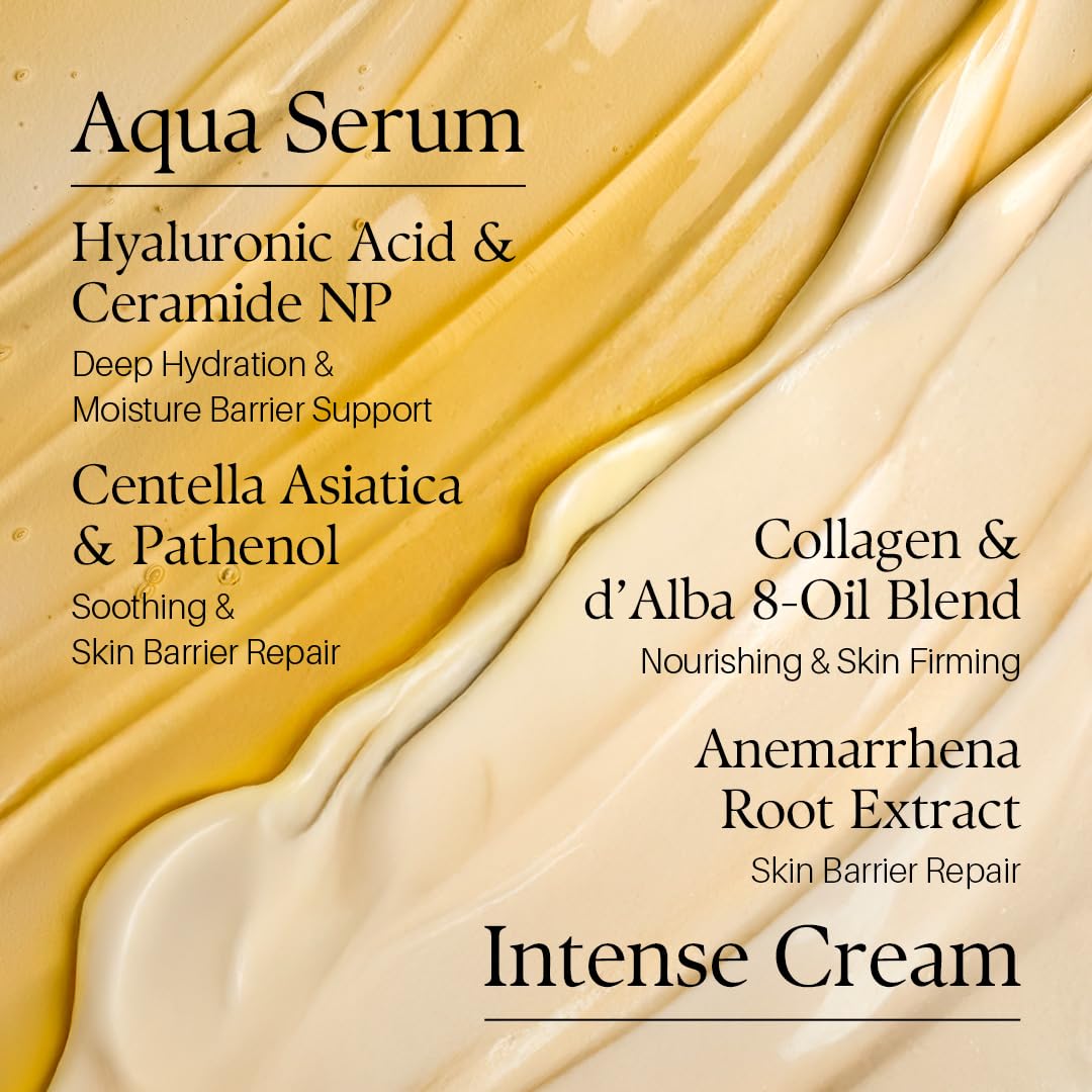 d'alba Piedmont White Truffle Double Serum & Cream, 2.46 oz