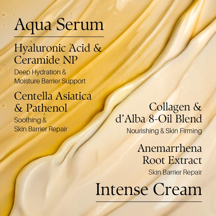 d'alba Piedmont White Truffle Double Serum & Cream, 2.46 oz