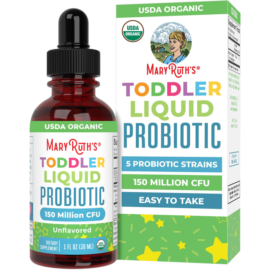 MaryRuth Organics Cocomelon Toddler Probiotic Liquid Drops, 1 fl oz
