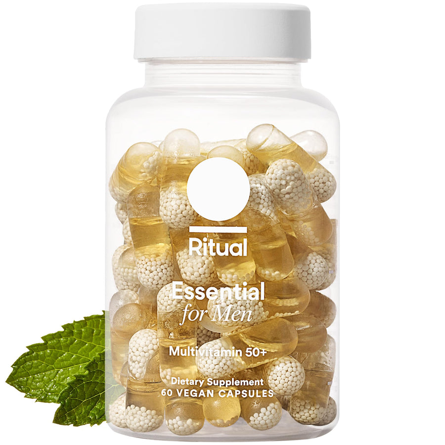 Ritual Multivitamin for Men 50 and Over, Mint Essenced, 60 Count
