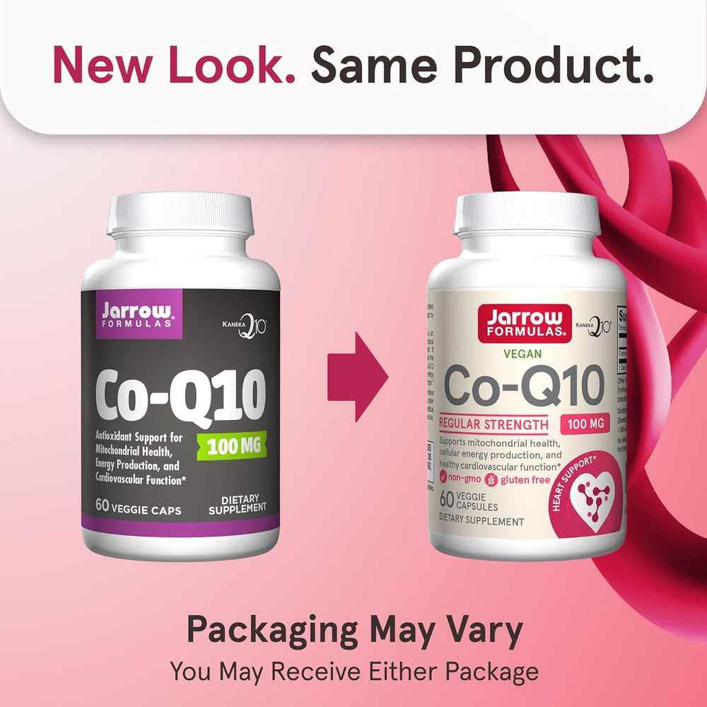 Jarrow Formulas Co-Q10, 100 mg, 60 Count