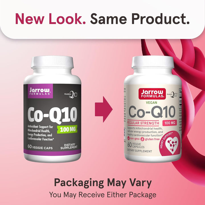 Jarrow Formulas Co-Q10, 100 mg, 60 Count