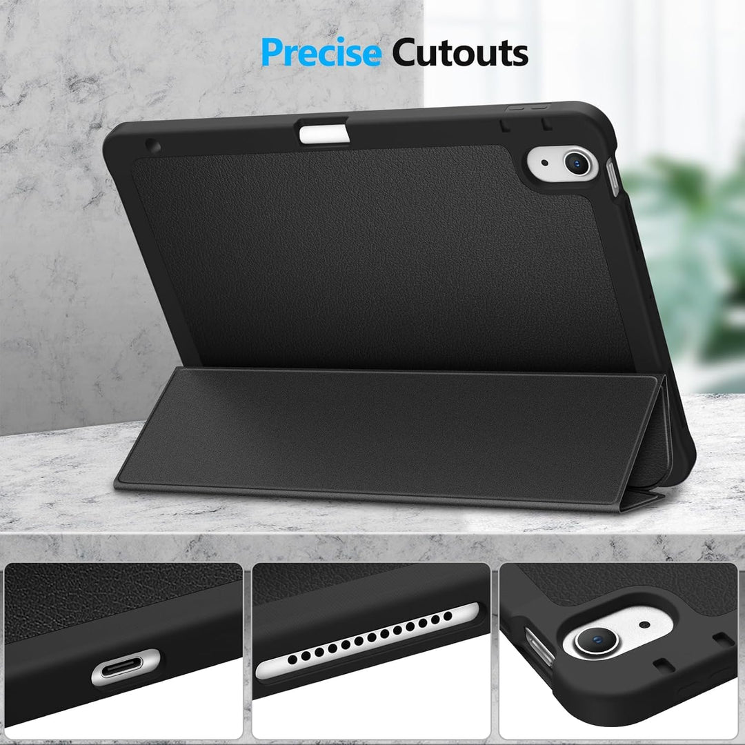 AVAKOT Case for iPad Air 11 Inch 2024 M2, Black