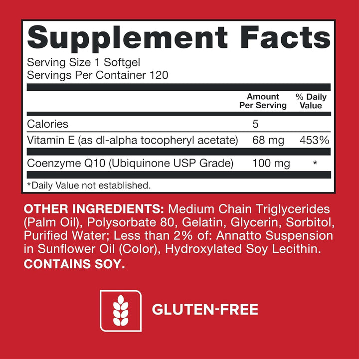 Qunol Ultra CoQ10, 100 mg, 120 Count