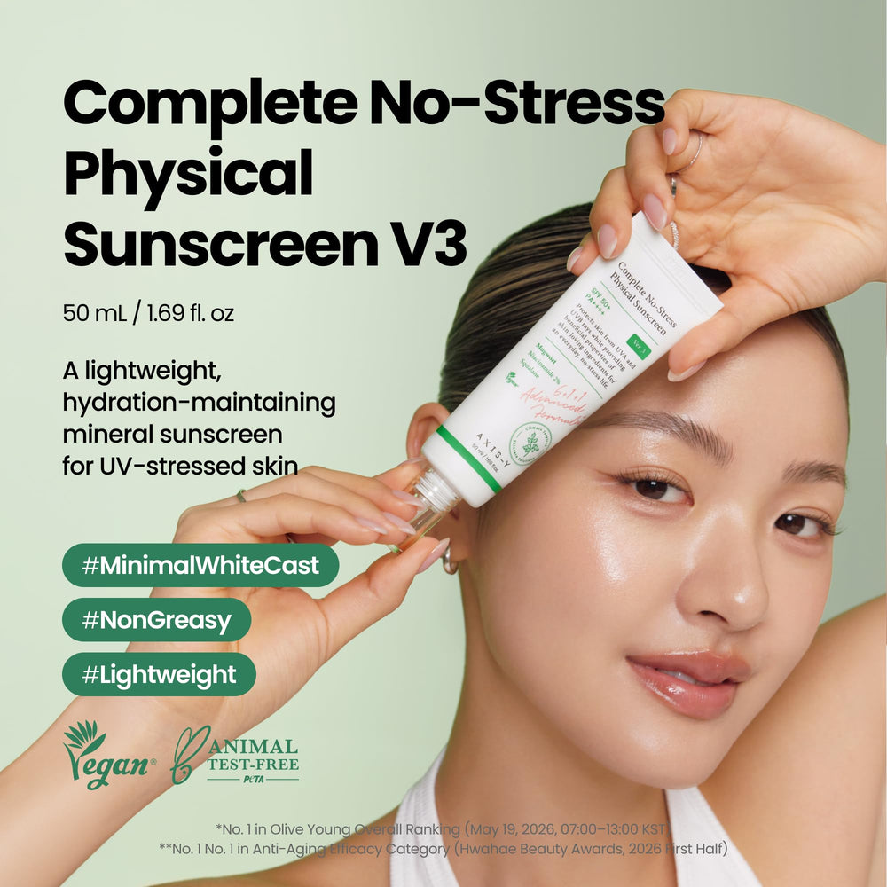AXIS-Y Complete No Stress Physical Sunscreen, White