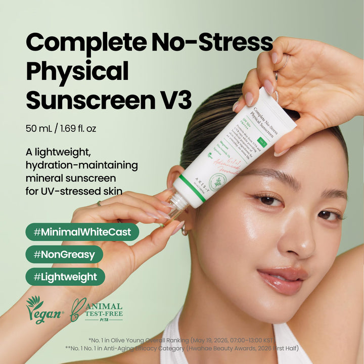 AXIS-Y Complete No Stress Physical Sunscreen, White