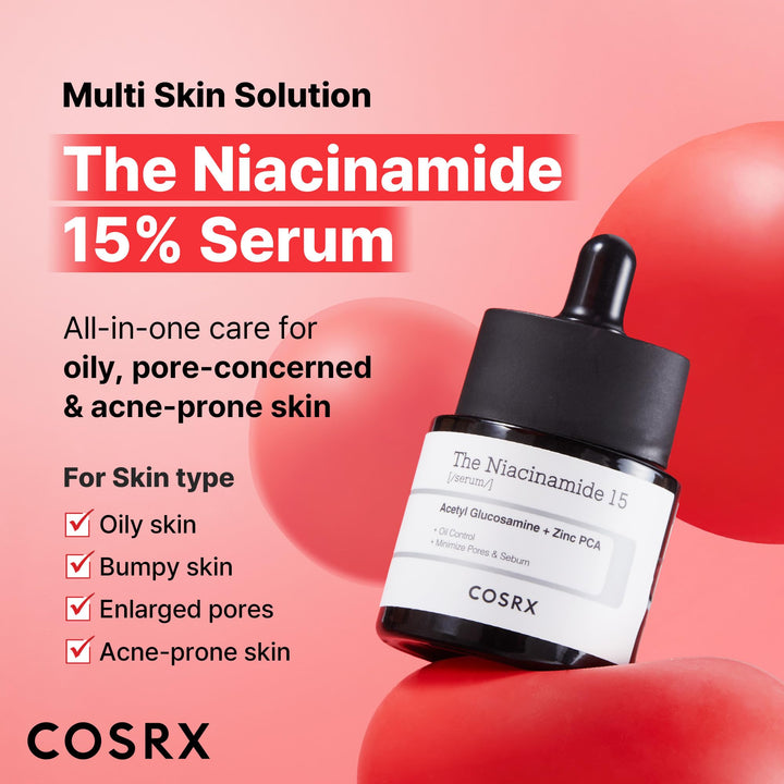 COSRX 15% Niacinamide Face Serum, 0.67 fl oz