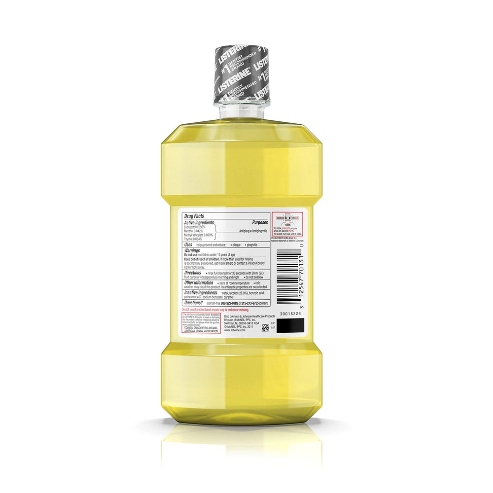 Listerine Original Antiseptic Mouthwash, 500 ml