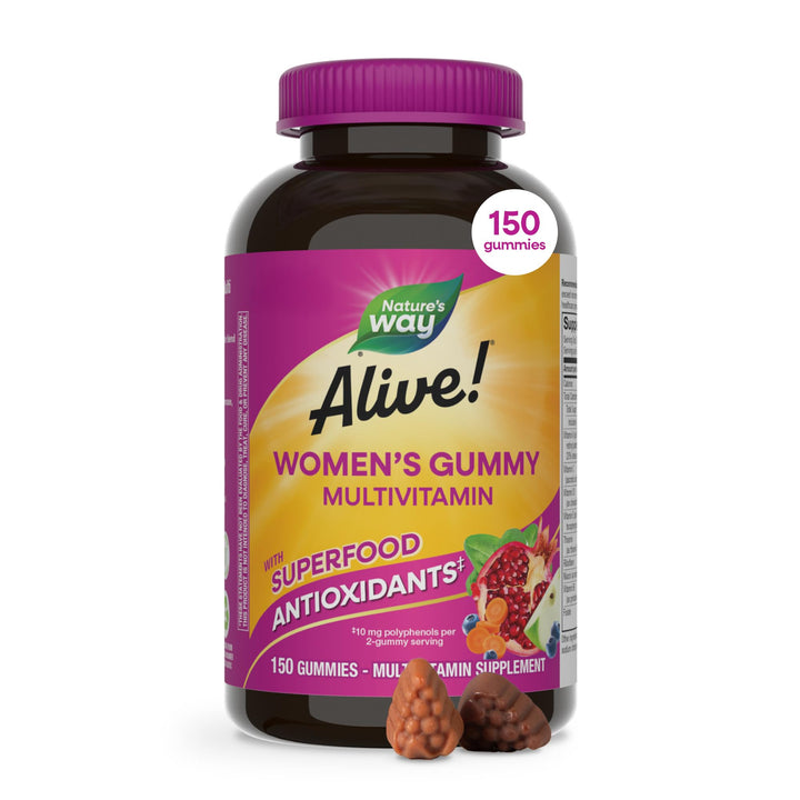 Nature's Way Alive! Women's Multivitamin Gummy, 150 Count