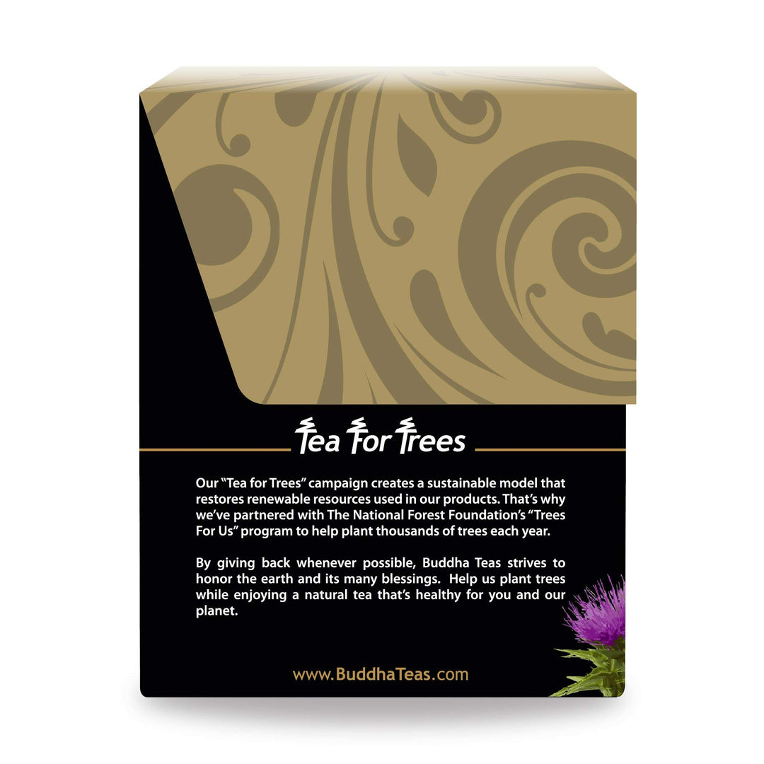 Buddha Teas Milk Thistle Tea, Organic, Caffeine Free