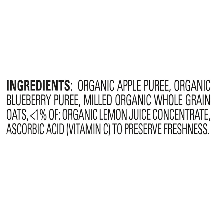 Happy Family Organic Baby Food, Apples Blueberries and Oats, 113 g