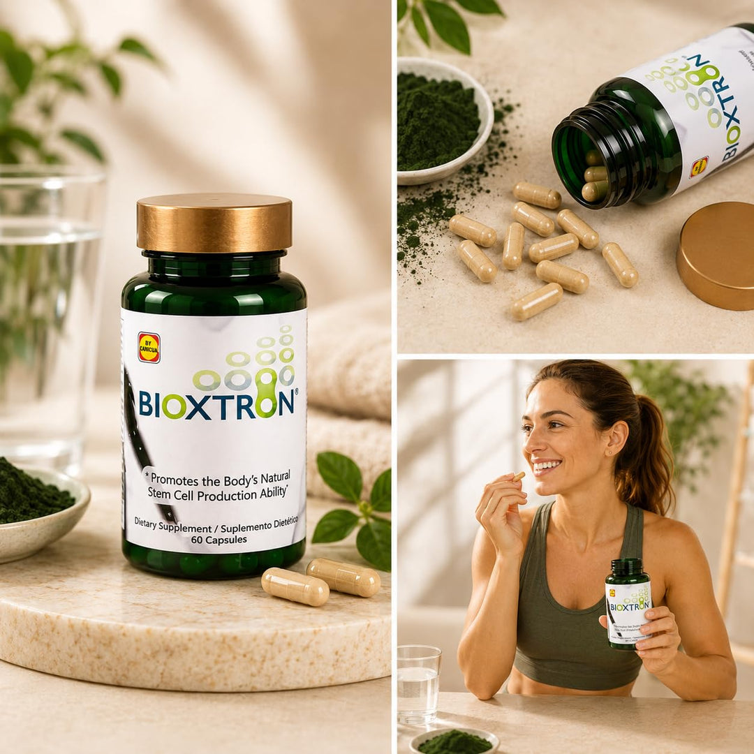 Bioxtron Natural Stem Cell Supplement Capsules, 60 Count
