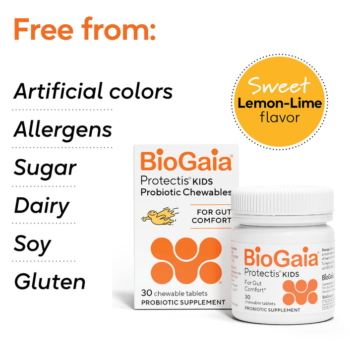 BioGaia Probiotic Supplement, Lemon, 30 Count
