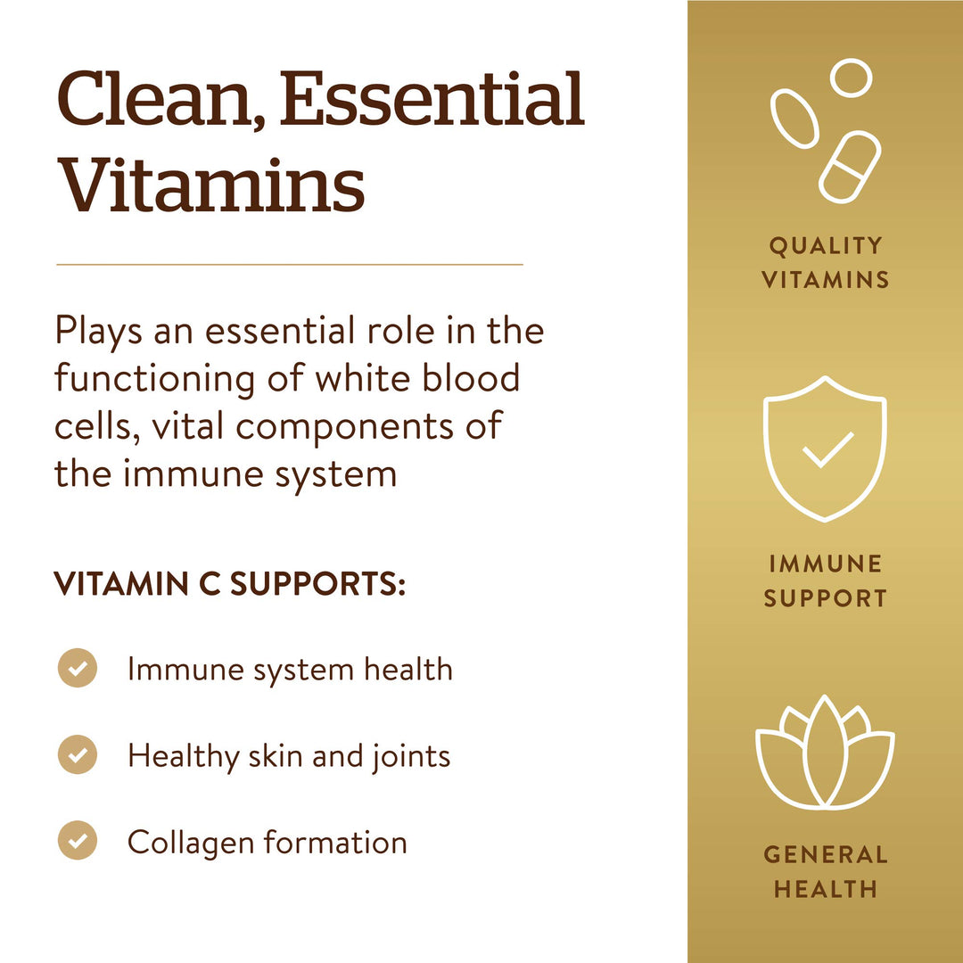 Solgar Vitamin C, 500 mg, 250 Count