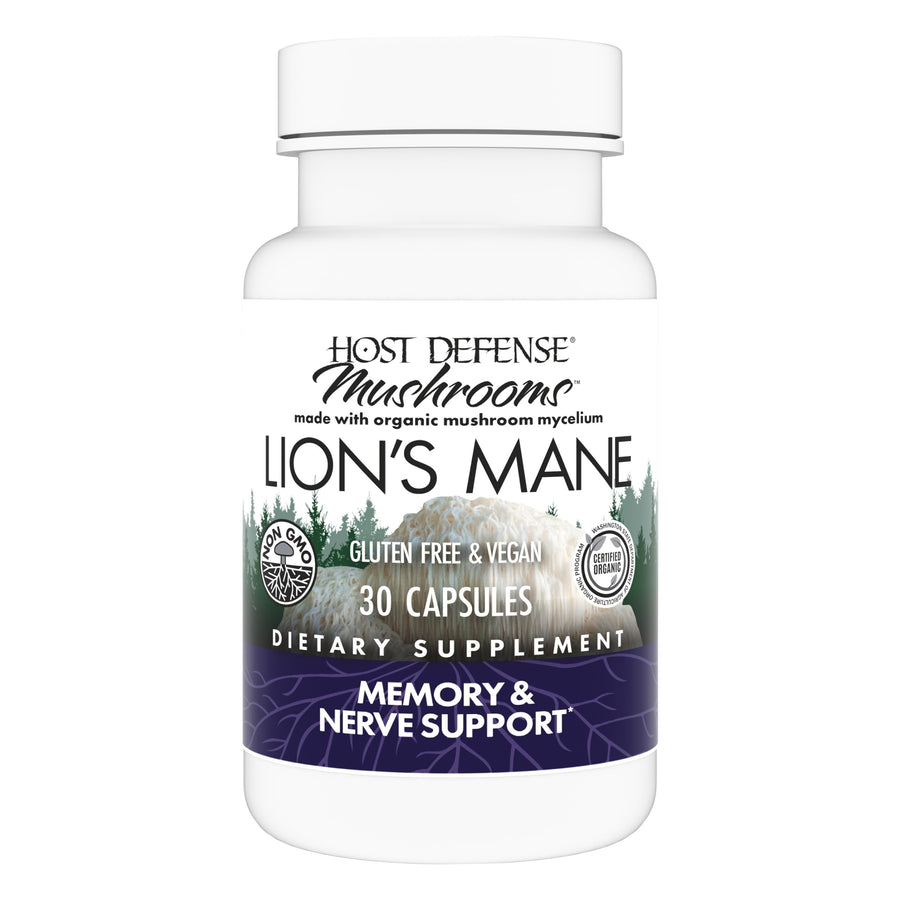 Fungi Perfecti, Lion's Mane Capsules, 30 Count