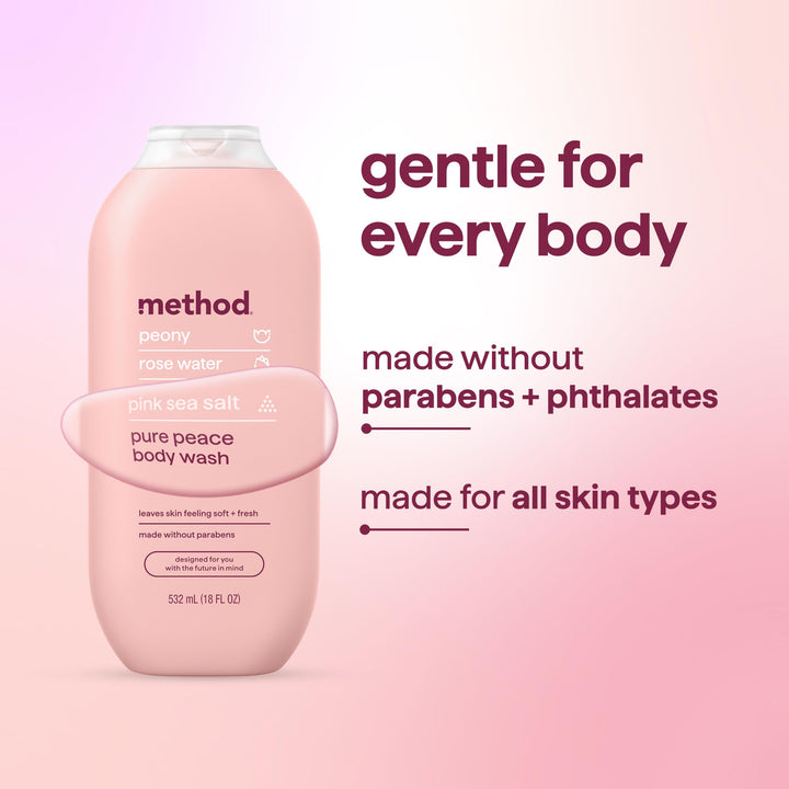 Method Body Wash, Pure Peace, 18 fl oz
