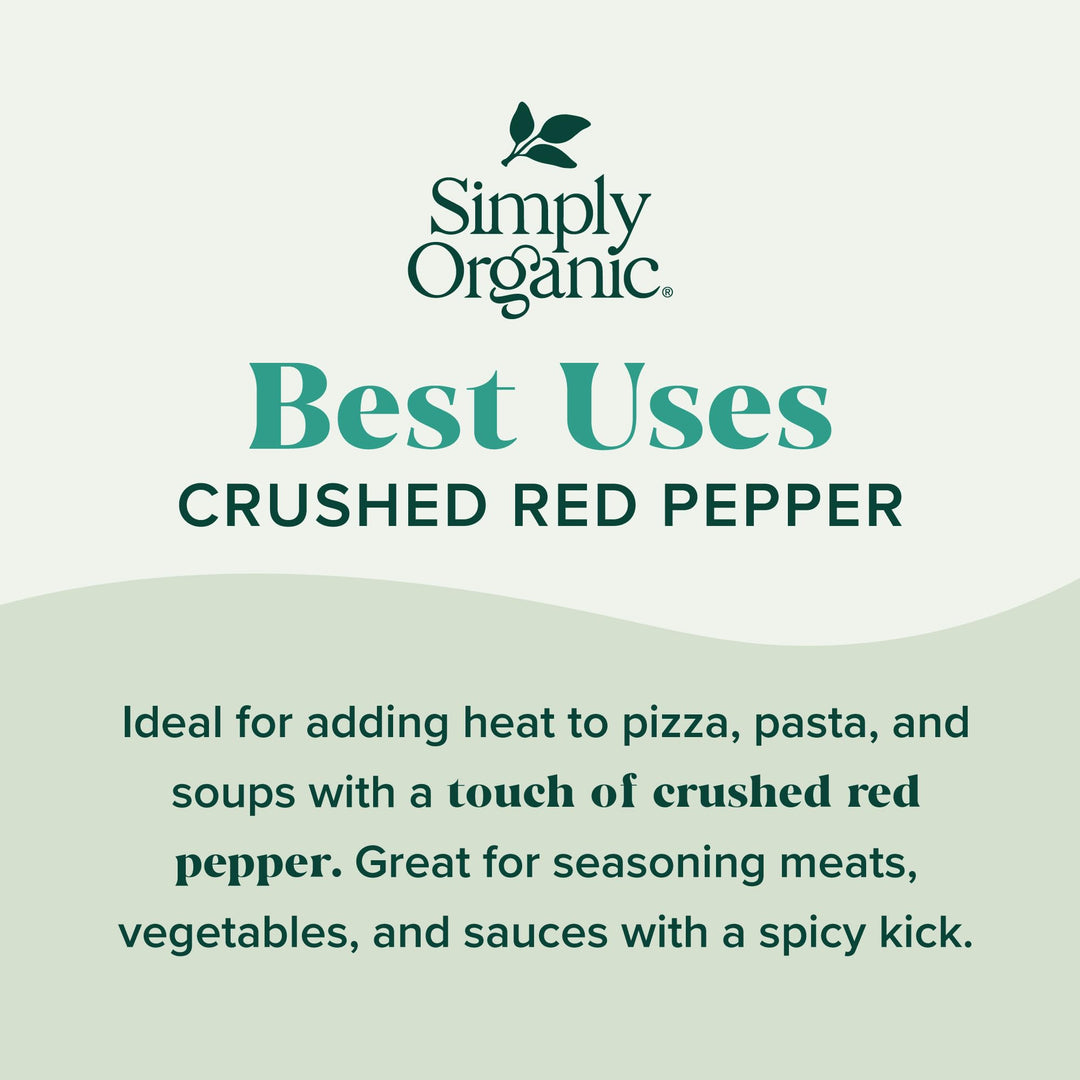 Simply Organic Crushed Red Pepper, 1.59 oz