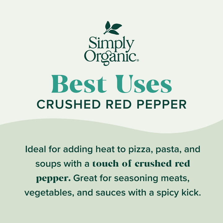 Simply Organic Crushed Red Pepper, 1.59 oz