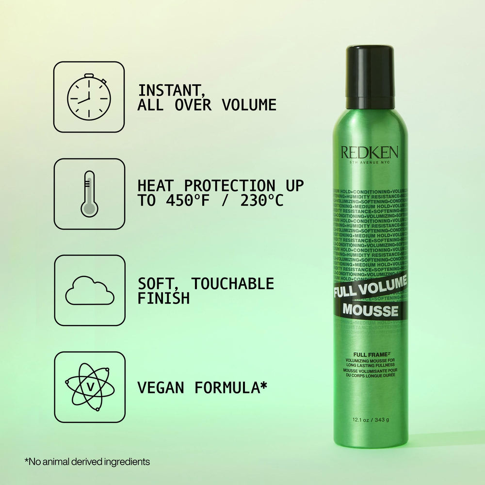 Redken Full Volume Mousse, Medium Control, 12 oz
