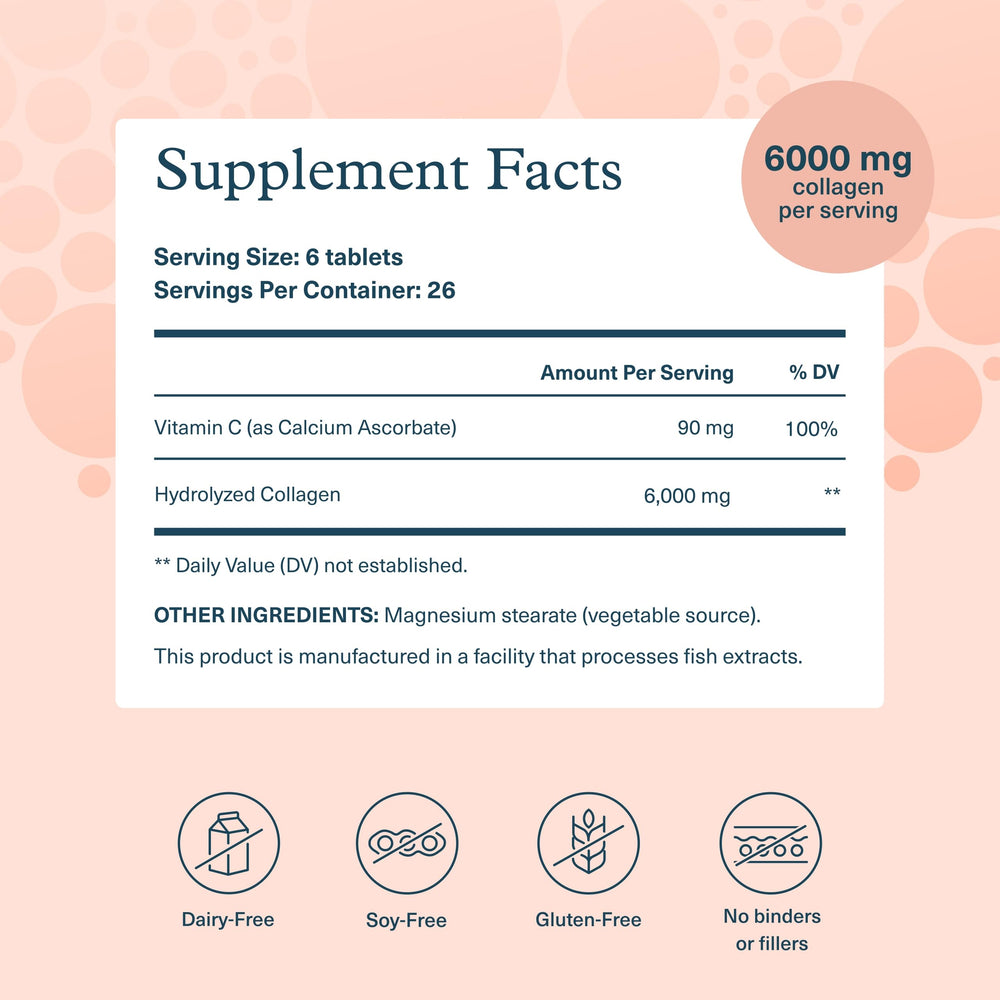 Youtheory Advanced Collagen, 6000 mg, 160 Count