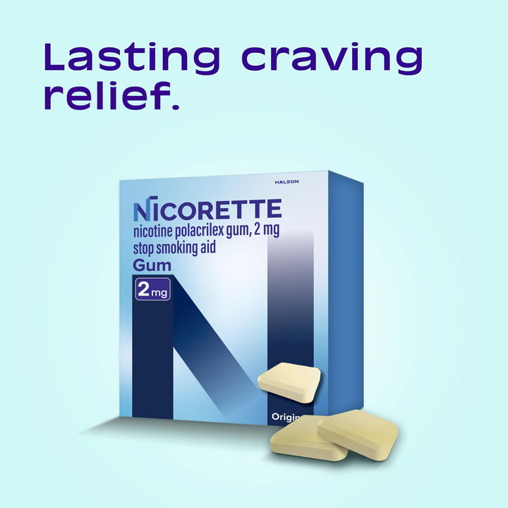 Nicorette Nicotine Gum, Original, 170 Count