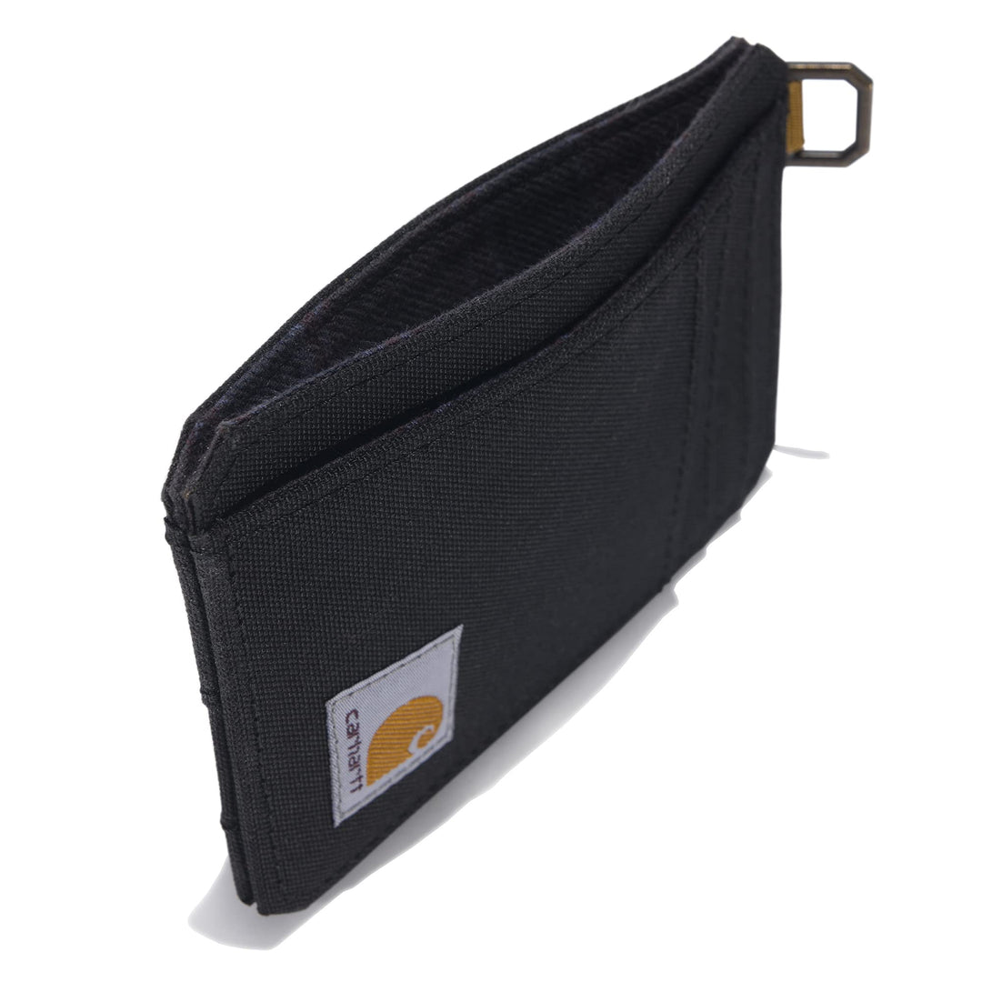 Carhartt Nylon Duck Front Pocket Wallet, Black
