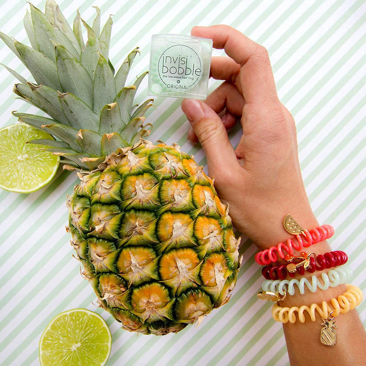 Invisibobble Happy Hour Just Pine, Pack of 6