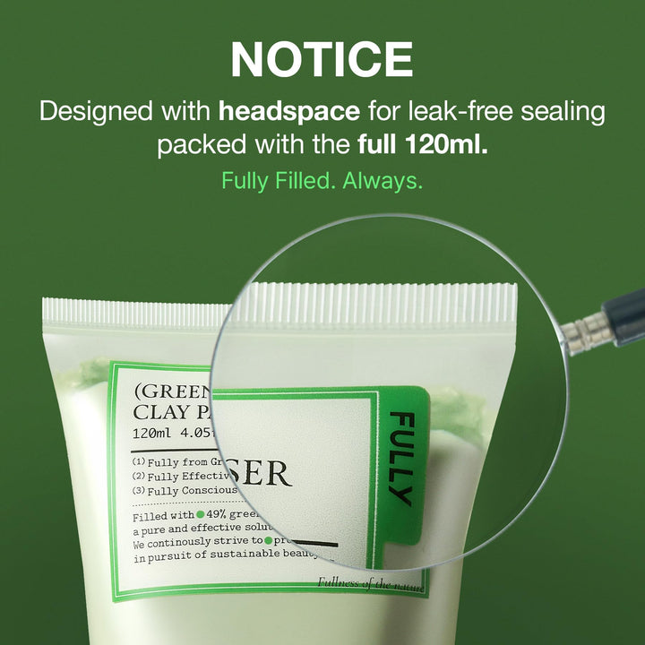 FULLY Green Tomato Clay Mask Cleanser, 4.05 fl oz