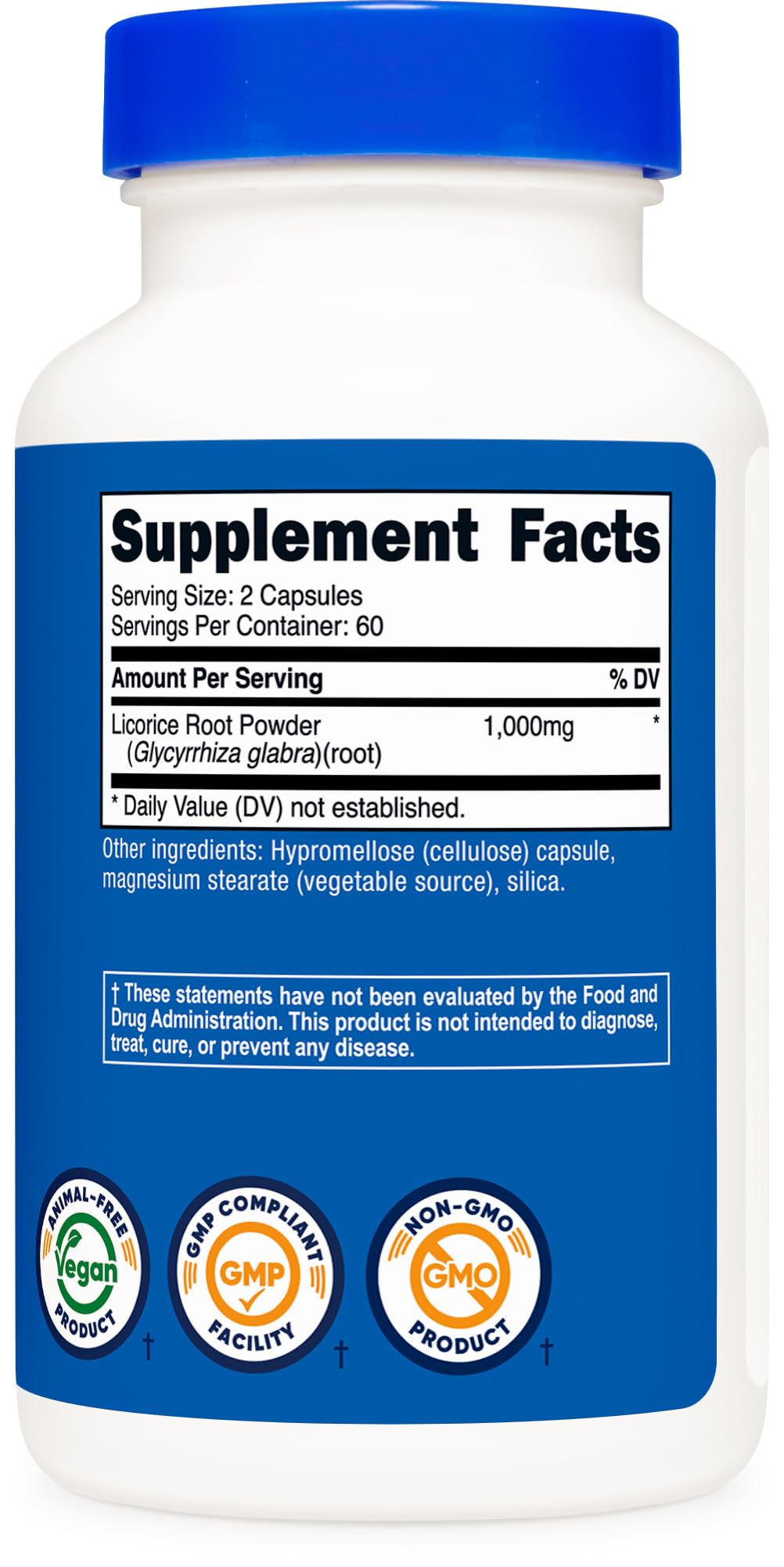 Nutricost Licorice Root, 500 mg, 120 Count