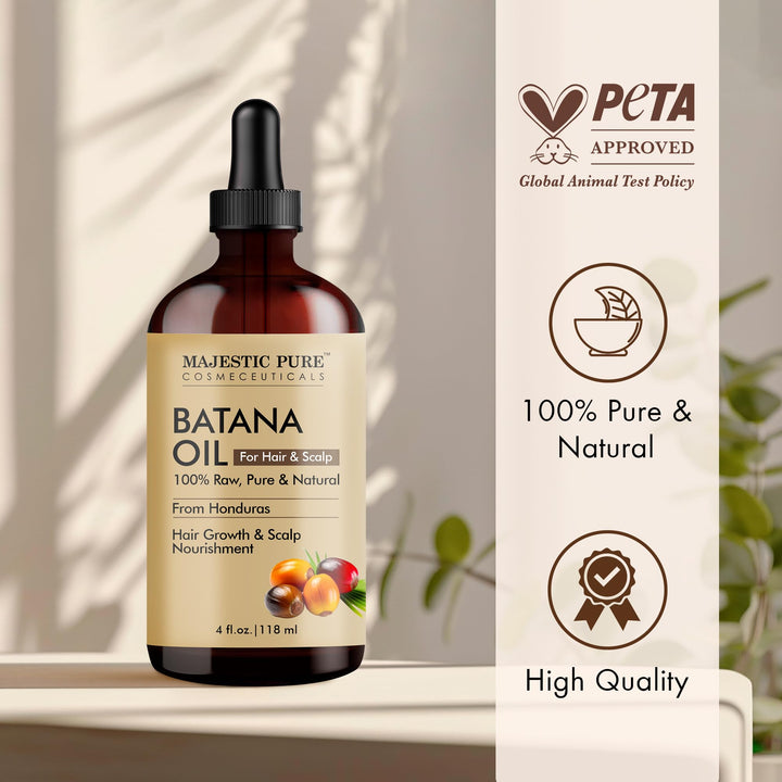 Majestic Pure Batana Oil, 4 fl oz