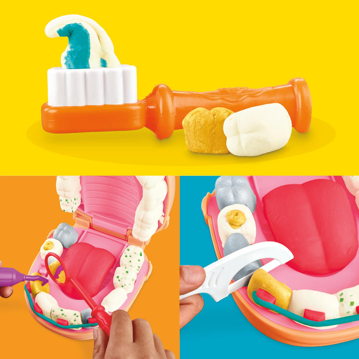 Play-Doh Drill 'N Fill Dentist Toy, 8 Count