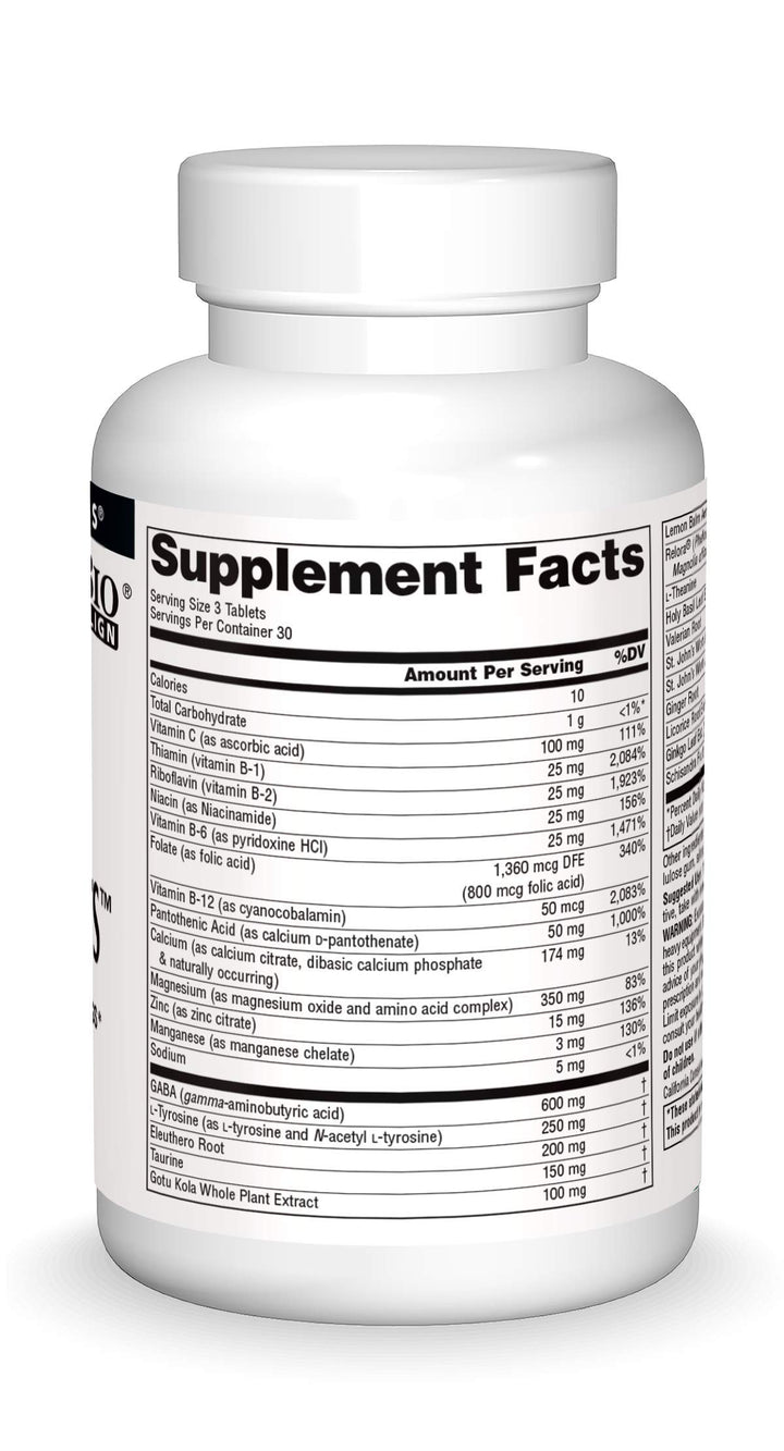 Source Naturals Calm Thoughts Tablets, 90 Count