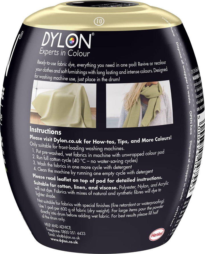 Dylon Machine Fabric Dye Pod, Sandy Beige, 350 g