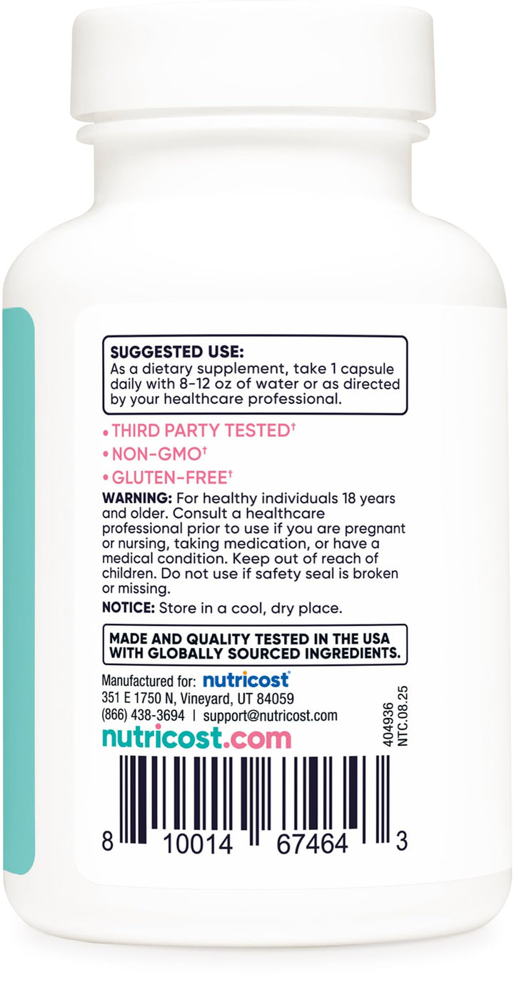 Nutricost Biotin For Women, 10000 mcg, 120 Count