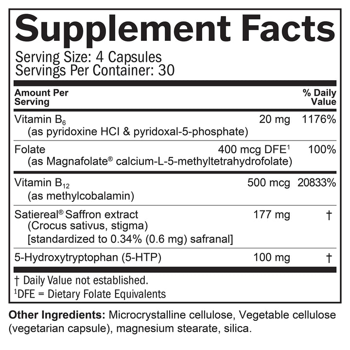 BrainMD Serotonin Mood Support, 120 Count