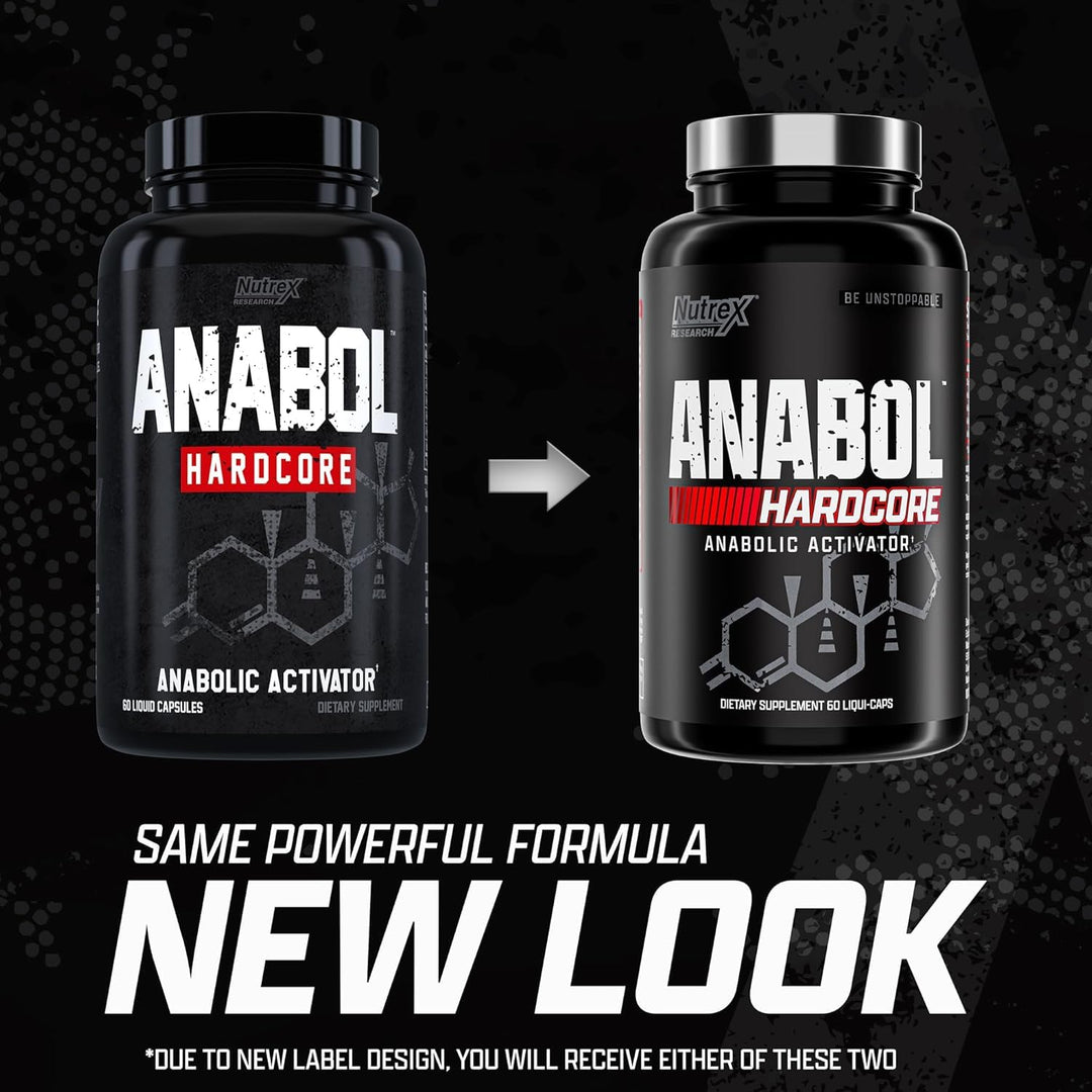Nutrex Research Anabol Hardcore Anabolic Activator, 60 Count