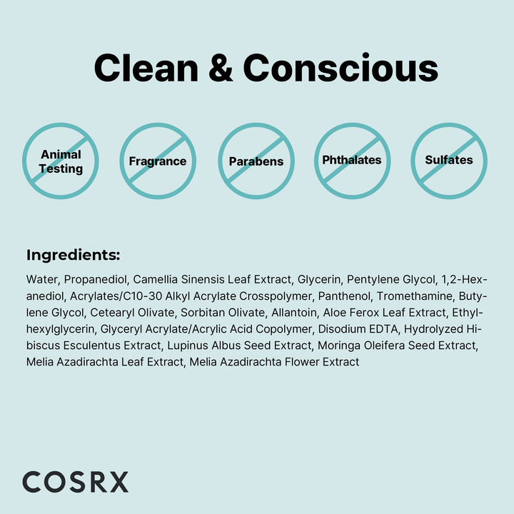 Cosrx Hydrium Green Tea Aqua Soothing Gel Cream, 50 g